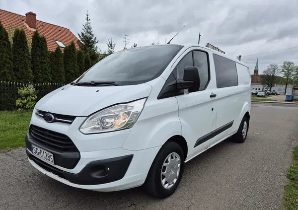 samochody osobowe Ford Transit Custom cena 50300 przebieg: 278709, rok produkcji 2016 z Radzionków